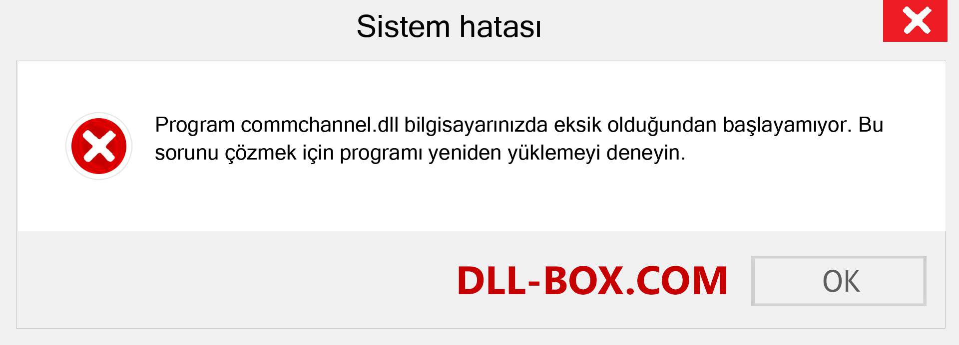 commchannel.dll dosyası eksik mi? Windows 7, 8, 10 için İndirin - Windows'ta commchannel dll Eksik Hatasını Düzeltin, fotoğraflar, resimler
